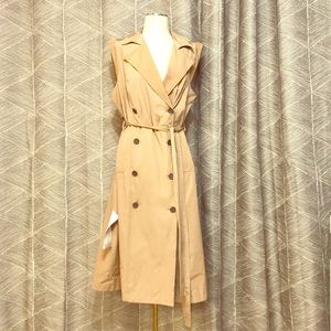 BCBG MAXAZRIA Trench Coat Dress
